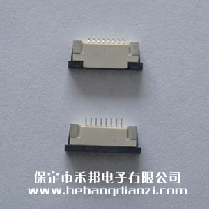 FPC座8P上 间(jiān)距(jù)1.0