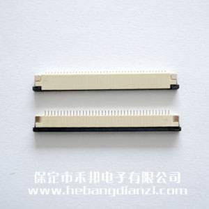FPC座40P上 间距1.0