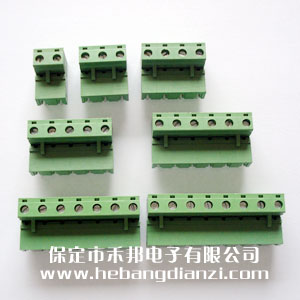 7.62卧式插拔端子(zǐ)-2P,3P,4P,5P,6P,7P,8P,9P,10P,11P,12P