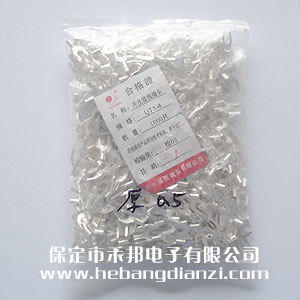 冷压接(jiē)线端子 U型叉(chā) UT1-4 加厚