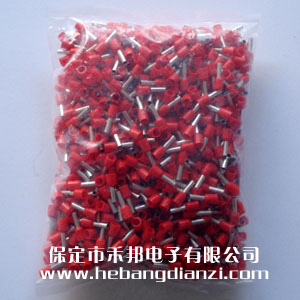 VE管型端子 E2508 内孔径2.3 红色(sè)
