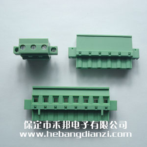 带固定孔(kǒng)侧(cè)接 间距(jù)7.62mm -3P,6P,8P